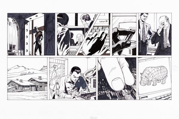 Enzo Facciolo : Diabolik - Ladri di tempo  - Asta The Art of Movie Posters - Associazione Nazionale - Case d'Asta italiane