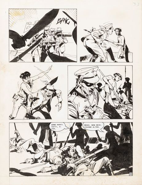 Salvatore Deidda : Stan Morgan - Il generale Mapuera  - Asta The Art of Movie Posters - Associazione Nazionale - Case d'Asta italiane