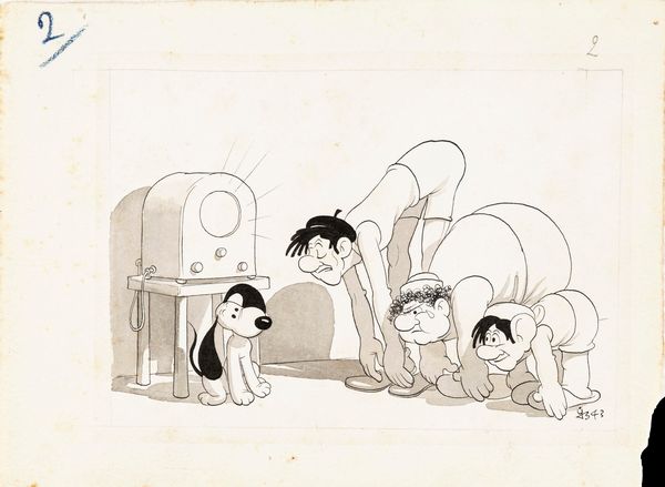 Benito Jacovitti : �I 3 P� Pippo, Pertica e Palla  - Asta The Art of Movie Posters - Associazione Nazionale - Case d'Asta italiane