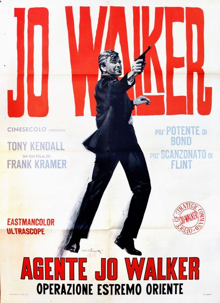 Rodolfo Gasparri : Agente Jo Walker: Operazione Estremo Oriente (So Darling So Deadly)  - Asta The Art of Movie Posters - Associazione Nazionale - Case d'Asta italiane