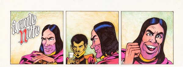 Magnus (Roberto Raviola) : Il Conte Notte  - Asta The Art of Movie Posters - Associazione Nazionale - Case d'Asta italiane