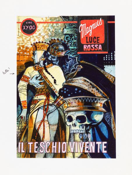 Magnus (Roberto Raviola) : Il teschio vivente  - Asta The Art of Movie Posters - Associazione Nazionale - Case d'Asta italiane