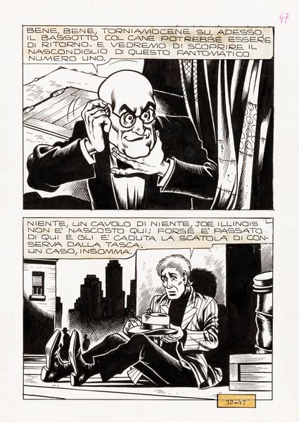 Magnus (Roberto Raviola) : Alan Ford - Quando il q cuore fa bi-bim ba-bam  - Asta The Art of Movie Posters - Associazione Nazionale - Case d'Asta italiane