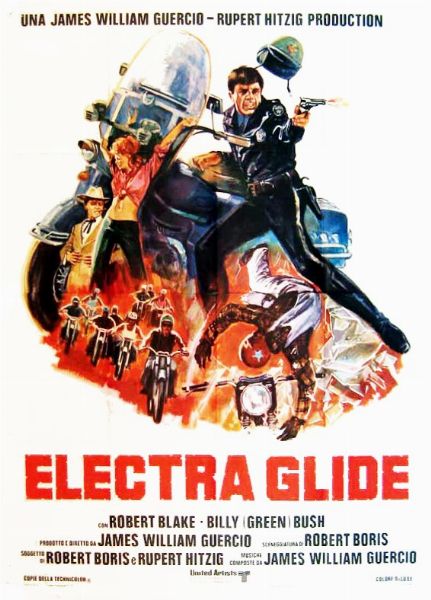 Tino Avelli : Electra Glide (Electra Glide in Blue)  - Asta The Art of Movie Posters - Associazione Nazionale - Case d'Asta italiane