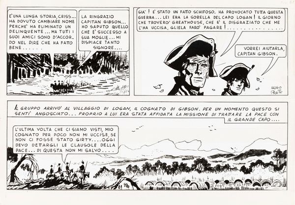 Pratt Studio : Wheeling  - Asta The Art of Movie Posters - Associazione Nazionale - Case d'Asta italiane