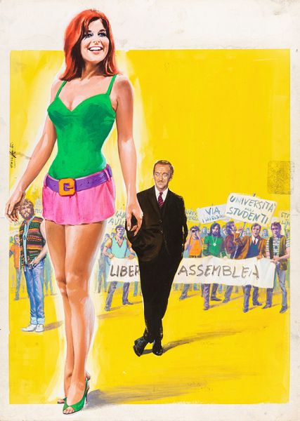 Enzo Nistri : Gli anni impossibili (The Impossible Years)  - Asta The Art of Movie Posters - Associazione Nazionale - Case d'Asta italiane