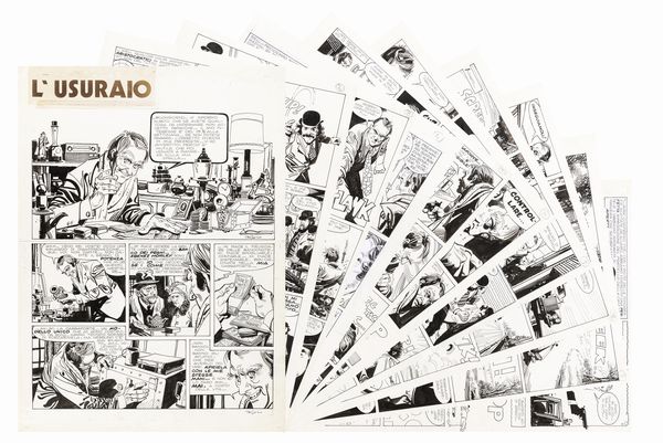 Ferdinando Tacconi : Gli Aristocratici - L'usuraio  - Asta The Art of Movie Posters - Associazione Nazionale - Case d'Asta italiane