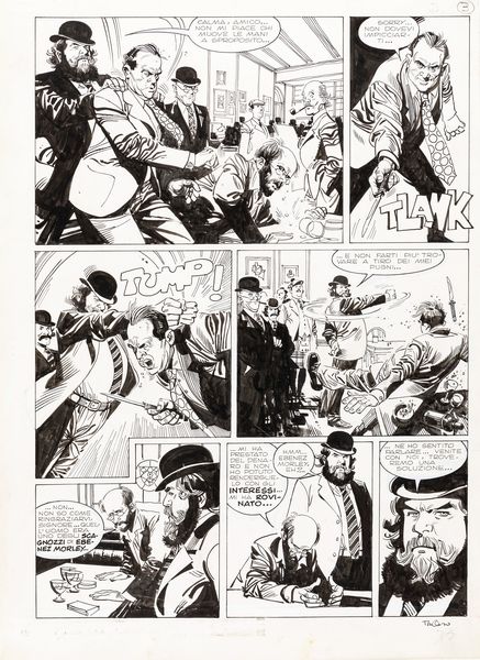 Ferdinando Tacconi : Gli Aristocratici - L'usuraio  - Asta The Art of Movie Posters - Associazione Nazionale - Case d'Asta italiane