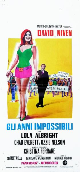 Enzo Nistri : Gli anni impossibili (The Impossible Years)  - Asta The Art of Movie Posters - Associazione Nazionale - Case d'Asta italiane