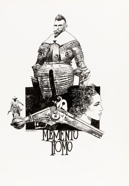 Sergio Toppi : Voci discordi - Il canto della vigilia  - Asta The Art of Movie Posters - Associazione Nazionale - Case d'Asta italiane