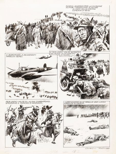 Giorgio Trevisan : Don Gnocchi  - Asta The Art of Movie Posters - Associazione Nazionale - Case d'Asta italiane