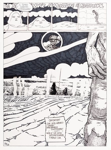 Andrea Pazienza : Le straordinarie avventure di Pentothal  - Asta The Art of Movie Posters - Associazione Nazionale - Case d'Asta italiane