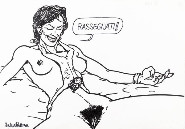 Andrea Pazienza : Rassegnati!  - Asta The Art of Movie Posters - Associazione Nazionale - Case d'Asta italiane
