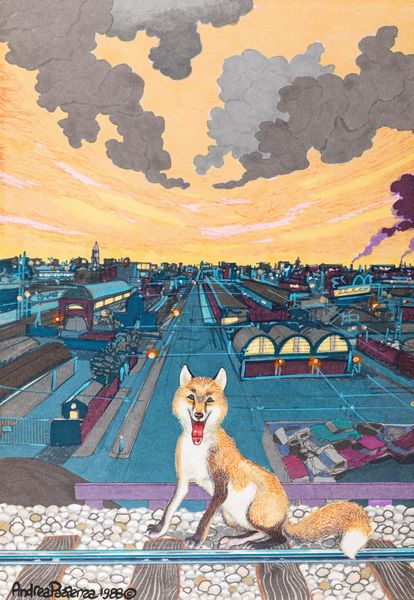 Andrea Pazienza : Volpe  - Asta The Art of Movie Posters - Associazione Nazionale - Case d'Asta italiane