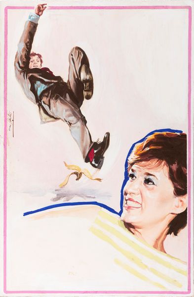 Enzo Nistri : Buccia di banana (Peau de banane)  - Asta The Art of Movie Posters - Associazione Nazionale - Case d'Asta italiane