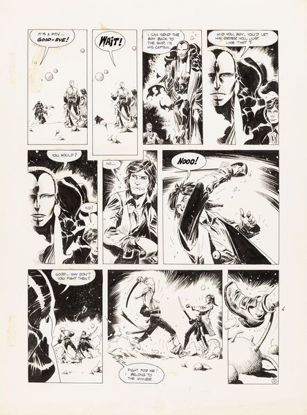 Enrique Breccia : Robin delle stelle - Il flauto magico  - Asta The Art of Movie Posters - Associazione Nazionale - Case d'Asta italiane