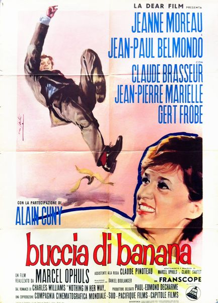 Enzo Nistri : Buccia di banana (Peau de banane)  - Asta The Art of Movie Posters - Associazione Nazionale - Case d'Asta italiane