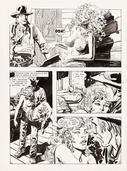 Gustavo Trigo : La donna dagli occhi verdi  - Asta The Art of Movie Posters - Associazione Nazionale - Case d'Asta italiane