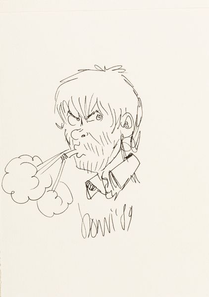 Bonvi (Franco Bonvicini) : Autoritratto  - Asta The Art of Movie Posters - Associazione Nazionale - Case d'Asta italiane