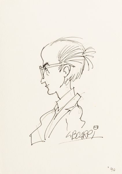 Giovan Battista Carpi : Autoritratto  - Asta The Art of Movie Posters - Associazione Nazionale - Case d'Asta italiane