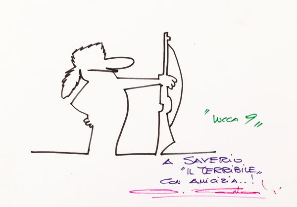 Osvaldo Cavandoli : La Linea  - Asta The Art of Movie Posters - Associazione Nazionale - Case d'Asta italiane