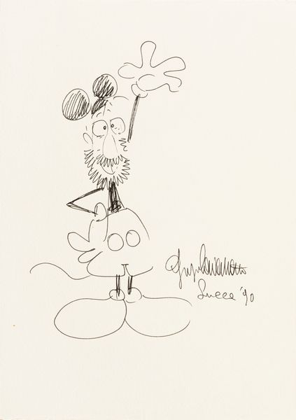 Giorgio Cavazzano : Autoritratto  - Asta The Art of Movie Posters - Associazione Nazionale - Case d'Asta italiane