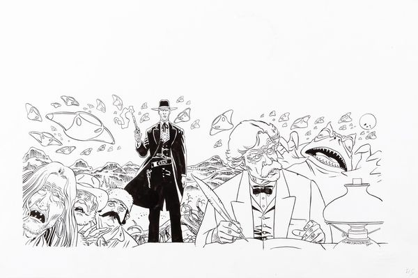 Giancarlo Alessandrini : Storie da Altrove - L'uomo che raccontava storie  - Asta The Art of Movie Posters - Associazione Nazionale - Case d'Asta italiane