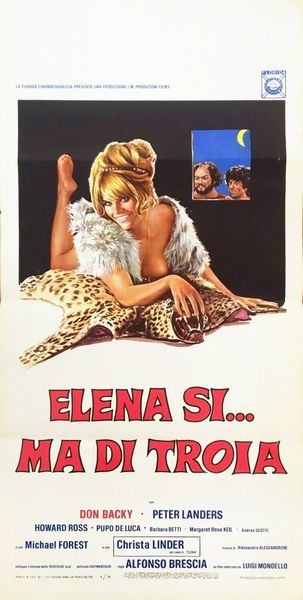 Maro (Otello Mauro Innocenti) : Elena si...ma di Troia  - Asta The Art of Movie Posters - Associazione Nazionale - Case d'Asta italiane