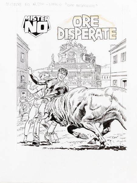 Roberto Diso : Mister No - Ore disperate  - Asta The Art of Movie Posters - Associazione Nazionale - Case d'Asta italiane