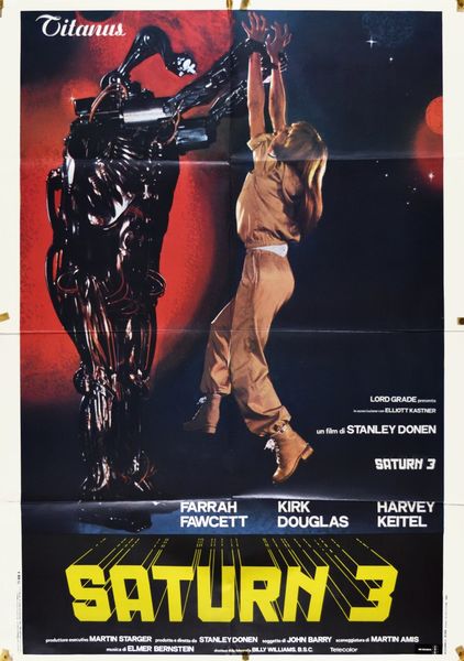 Giuliano Nistri : Saturn 3  - Asta The Art of Movie Posters - Associazione Nazionale - Case d'Asta italiane