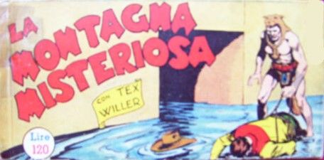 Aurelio Galleppini : Tex - La montagna misteriosa  - Asta The Art of Movie Posters - Associazione Nazionale - Case d'Asta italiane