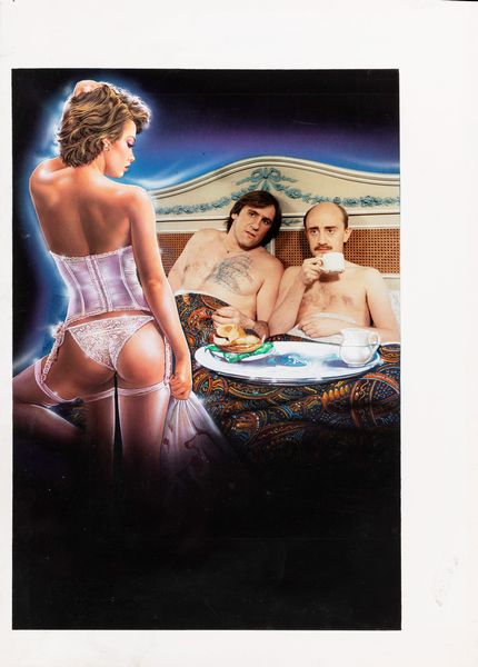 A.N.I. (autore non identificato) : Lui portava i tacchi a spillo (Tenue de soir�e)  - Asta The Art of Movie Posters - Associazione Nazionale - Case d'Asta italiane