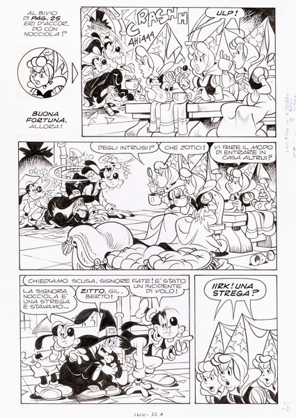 Sergio Asteriti : Pippo e Nocciola: sfida all�ultima magia  - Asta The Art of Movie Posters - Associazione Nazionale - Case d'Asta italiane