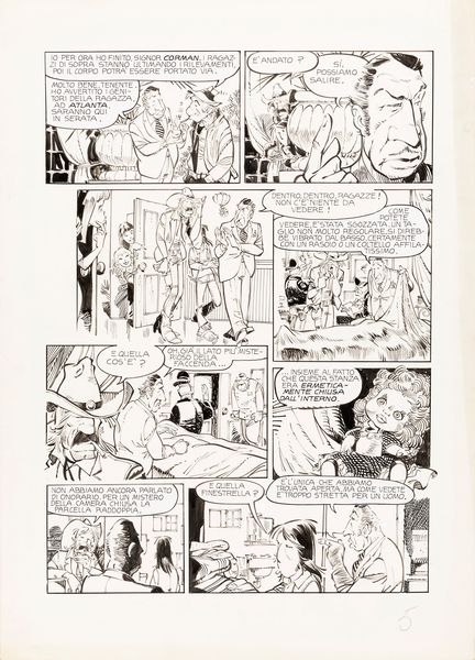 Giorgio Cavazzano : Altai & Jonson - Dlin, dlin, dlin�  - Asta The Art of Movie Posters - Associazione Nazionale - Case d'Asta italiane