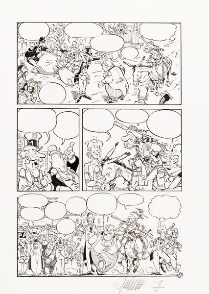 Giorgio Cavazzano : Silas Finn  - Asta The Art of Movie Posters - Associazione Nazionale - Case d'Asta italiane