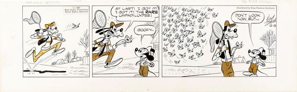 Floyd Gottfredson : Mickey Mouse  - Asta The Art of Movie Posters - Associazione Nazionale - Case d'Asta italiane