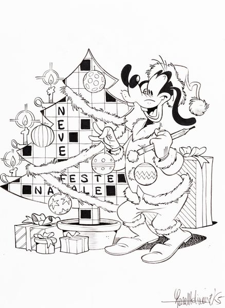 Laura Molinari : Disney enigmistica  - Asta The Art of Movie Posters - Associazione Nazionale - Case d'Asta italiane