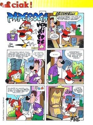 Laura Molinari : Paperoga venditore  - Asta The Art of Movie Posters - Associazione Nazionale - Case d'Asta italiane