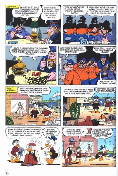 Don Rosa : The Life and Times of Scrooge McDuck - The Master of the Mississippi  - Asta The Art of Movie Posters - Associazione Nazionale - Case d'Asta italiane