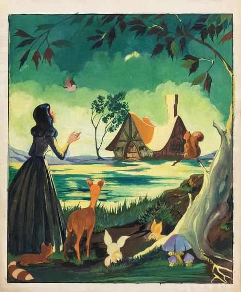 A.N.I. (autore non identificato) : Biancaneve  - Asta The Art of Movie Posters - Associazione Nazionale - Case d'Asta italiane