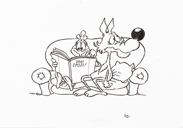 Laura Stroppi : Lupo Alberto  - Asta The Art of Movie Posters - Associazione Nazionale - Case d'Asta italiane