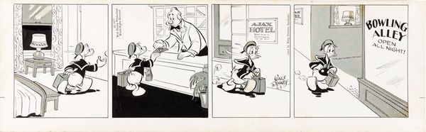 Al Taliaferro : Donald Duck  - Asta The Art of Movie Posters - Associazione Nazionale - Case d'Asta italiane