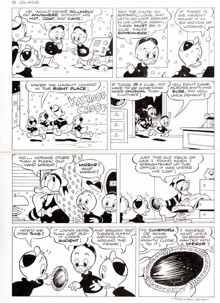 Horn William Van : Zio Paperone e lo specchio magico  - Asta The Art of Movie Posters - Associazione Nazionale - Case d'Asta italiane