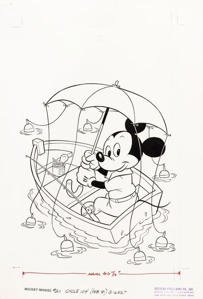Bill Wright : Mickey Mouse  - Asta The Art of Movie Posters - Associazione Nazionale - Case d'Asta italiane