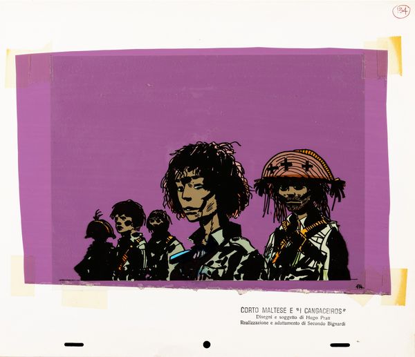 Studio Bignardi : Corto Maltese e I Cangaceiros  - Asta The Art of Movie Posters - Associazione Nazionale - Case d'Asta italiane