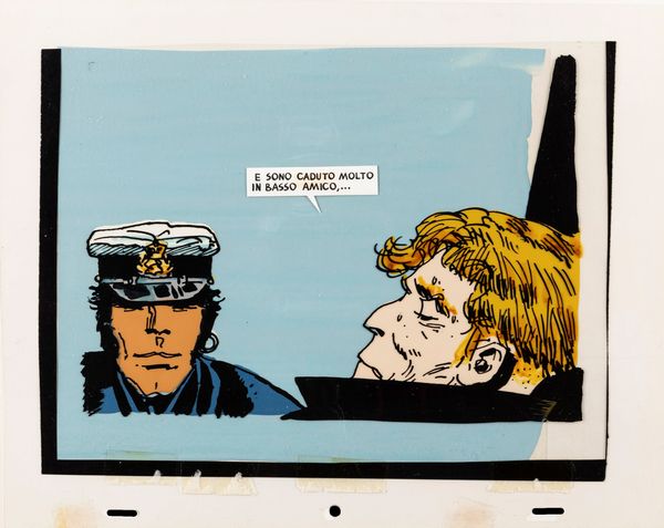 Studio Bignardi : Corto Maltese e un sogno di un mattino di mezzo inverno  - Asta The Art of Movie Posters - Associazione Nazionale - Case d'Asta italiane
