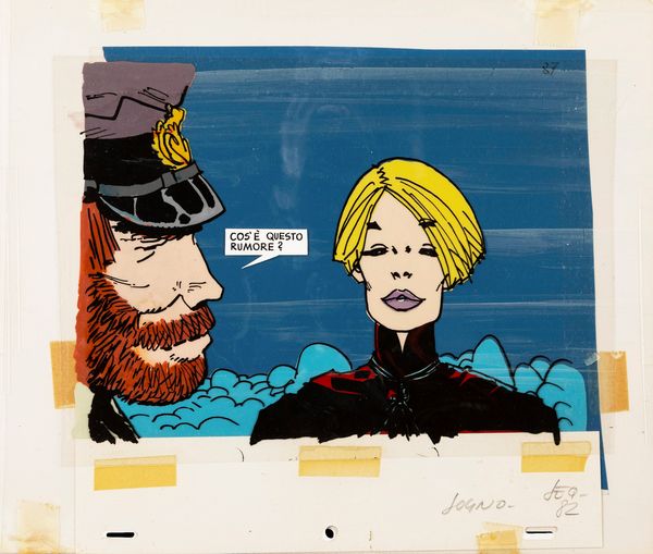 Studio Bignardi : Corto Maltese e un sogno di un mattino di mezzo inverno  - Asta The Art of Movie Posters - Associazione Nazionale - Case d'Asta italiane