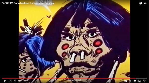 Studio Bignardi : Corto Maltese e la laguna dei bei sogni  - Asta The Art of Movie Posters - Associazione Nazionale - Case d'Asta italiane