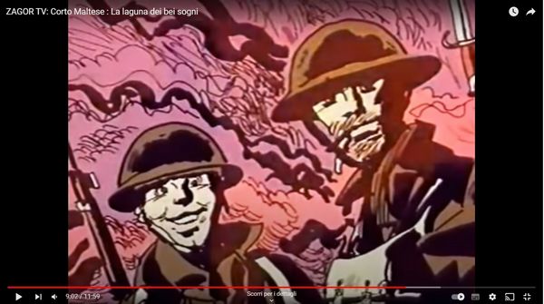 Studio Bignardi : Corto Maltese e la laguna dei bei sogni  - Asta The Art of Movie Posters - Associazione Nazionale - Case d'Asta italiane