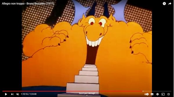 Bozzetto Studio : Allegro non troppo - L'uccello di fuoco  - Asta The Art of Movie Posters - Associazione Nazionale - Case d'Asta italiane